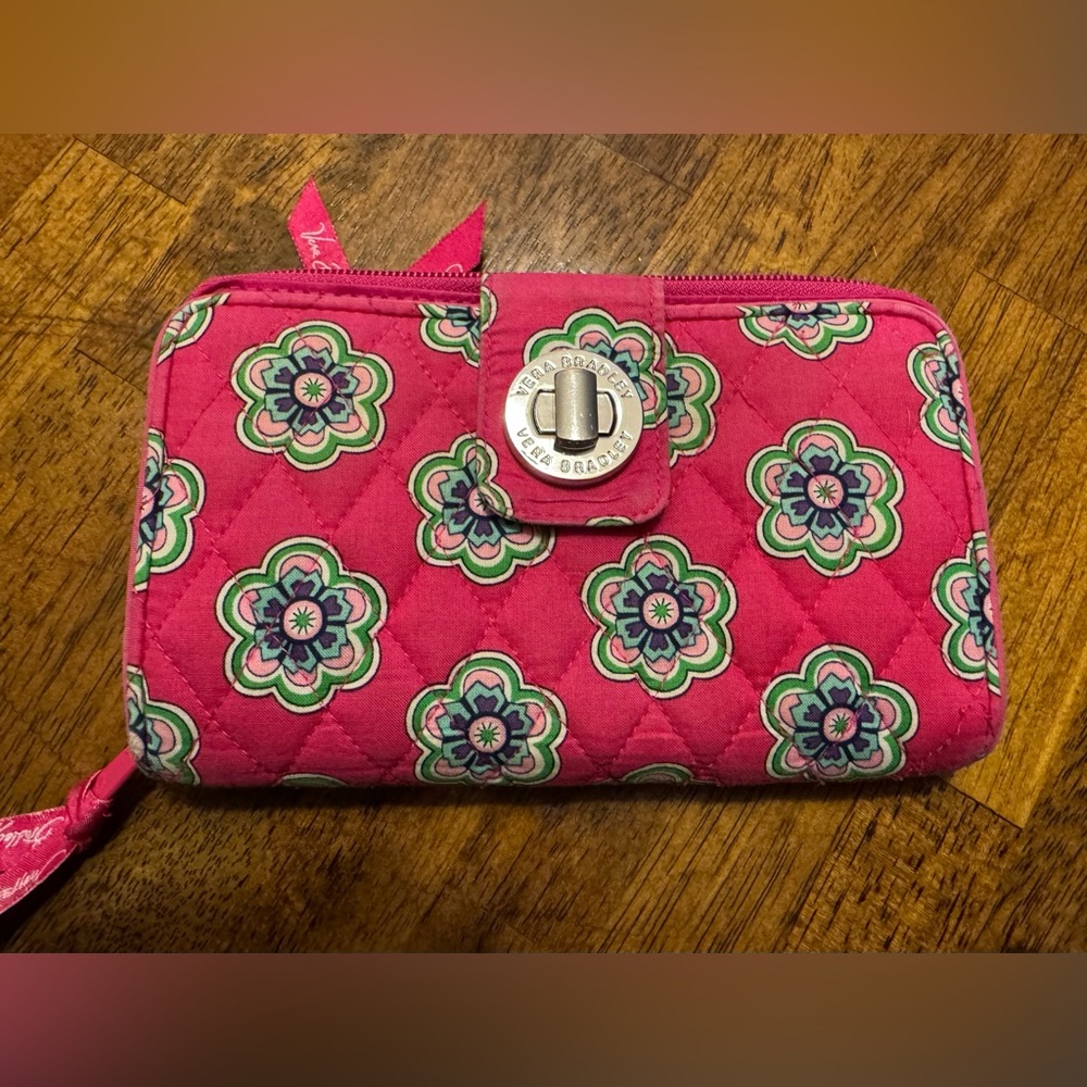 Vera Bradley Turn Lock Wallet